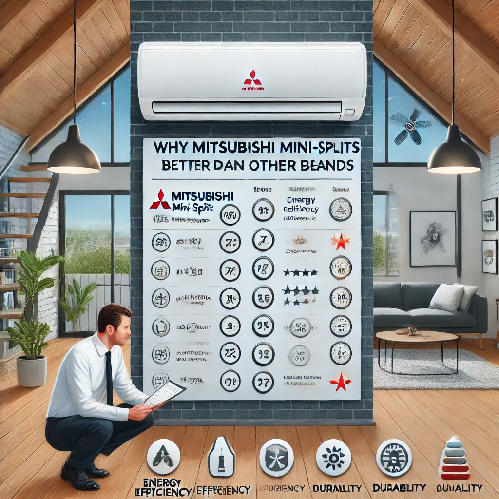 Why Mitsubishi Mini-Splits Are Better Than Other Brands